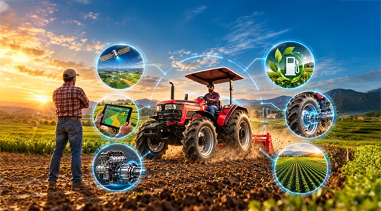 The Evolution of Agricultural Tractors: From Traditional to Smart Farming